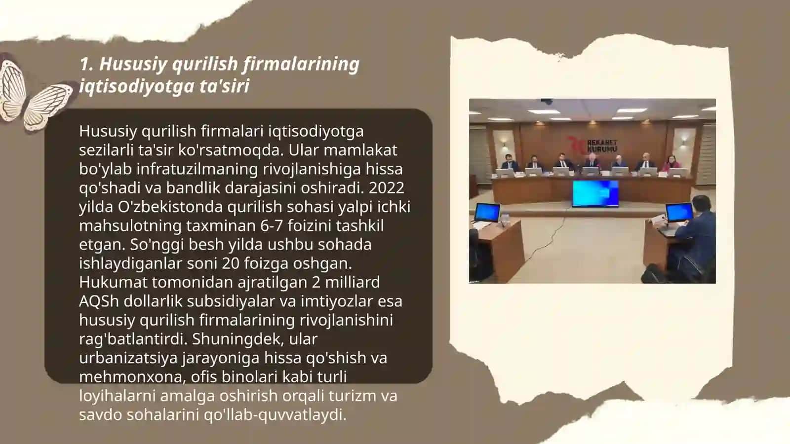 Hususiy qurilish firmalari va jahon moliyaviy-iqtisodiy inqirozi sharoitida ularni tashkil etishni rag'batlantirish 3