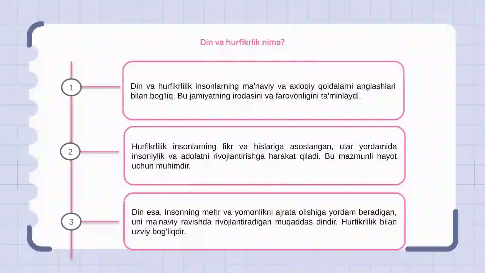 Din va hurfikrlilik 3
