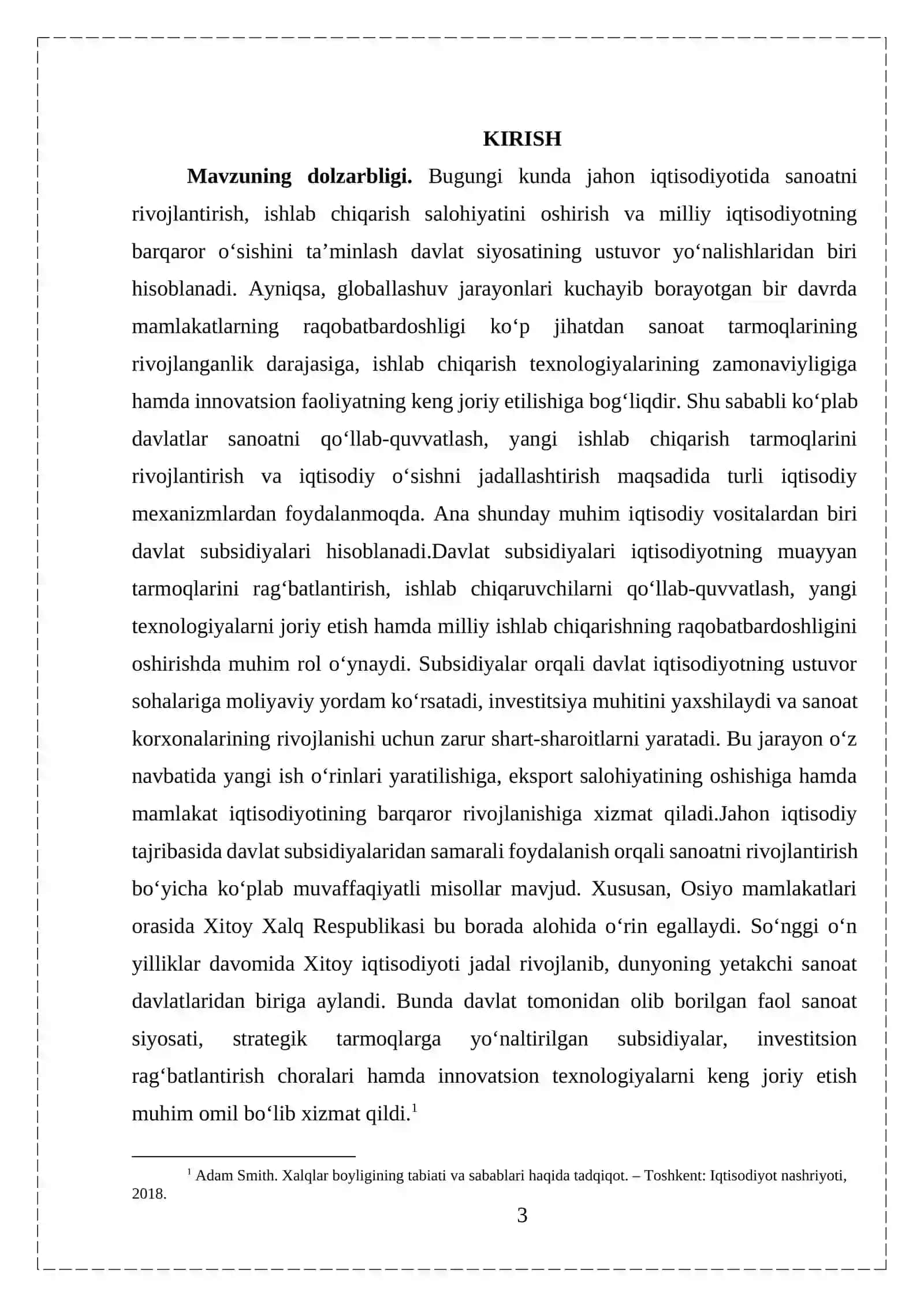 "DINAMIK IQTISODIYOT" 3