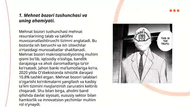 O‘zbekiston Respublikasida mehnat bozorining shakllanishi va ishsizlikning o‘ziga xos xususiyatlari 3