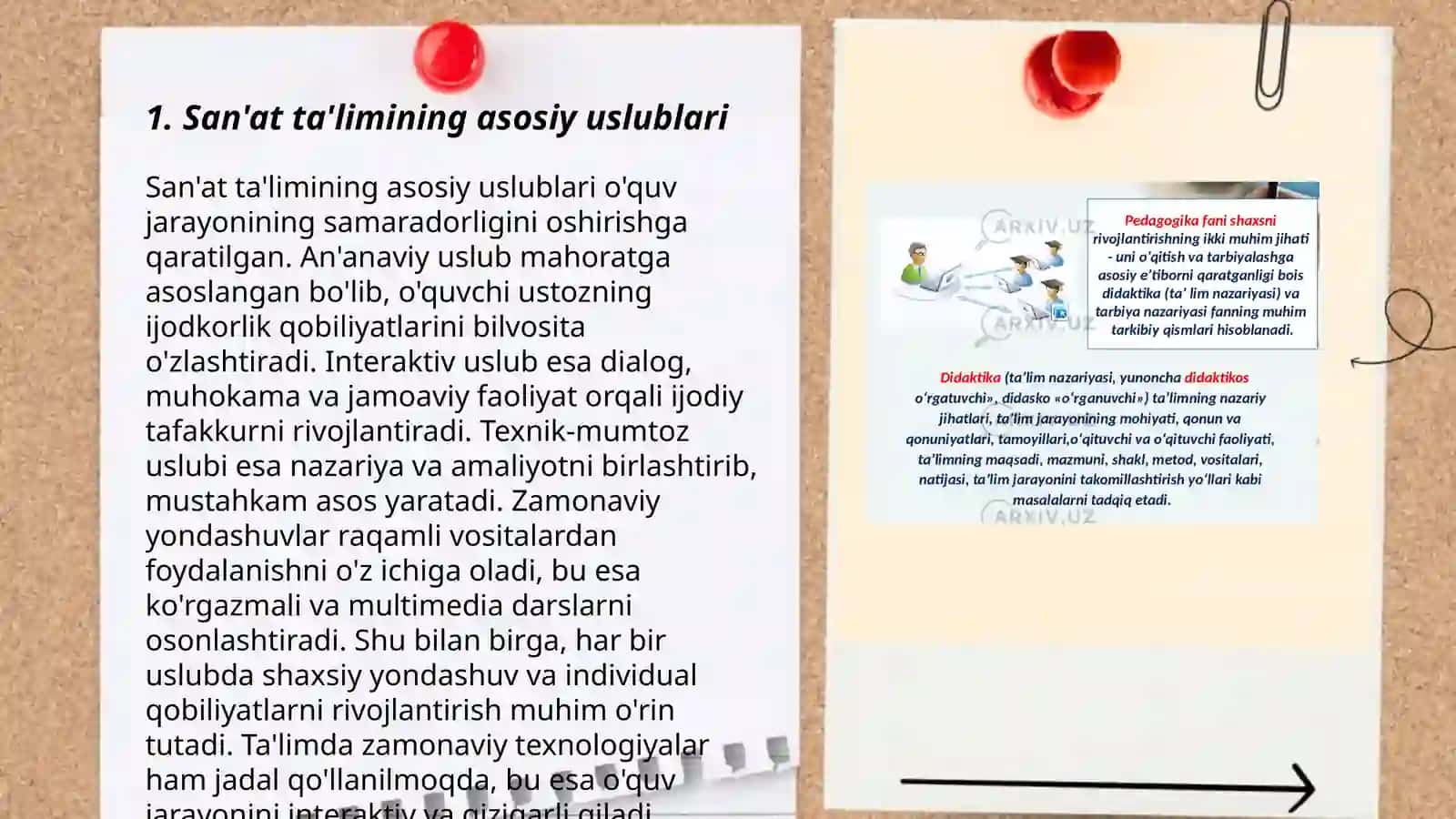 Art pedagogikaning asosiy uslubiy texnikalari profilaktika, rivojlantirish va tuzatish ishlari 3