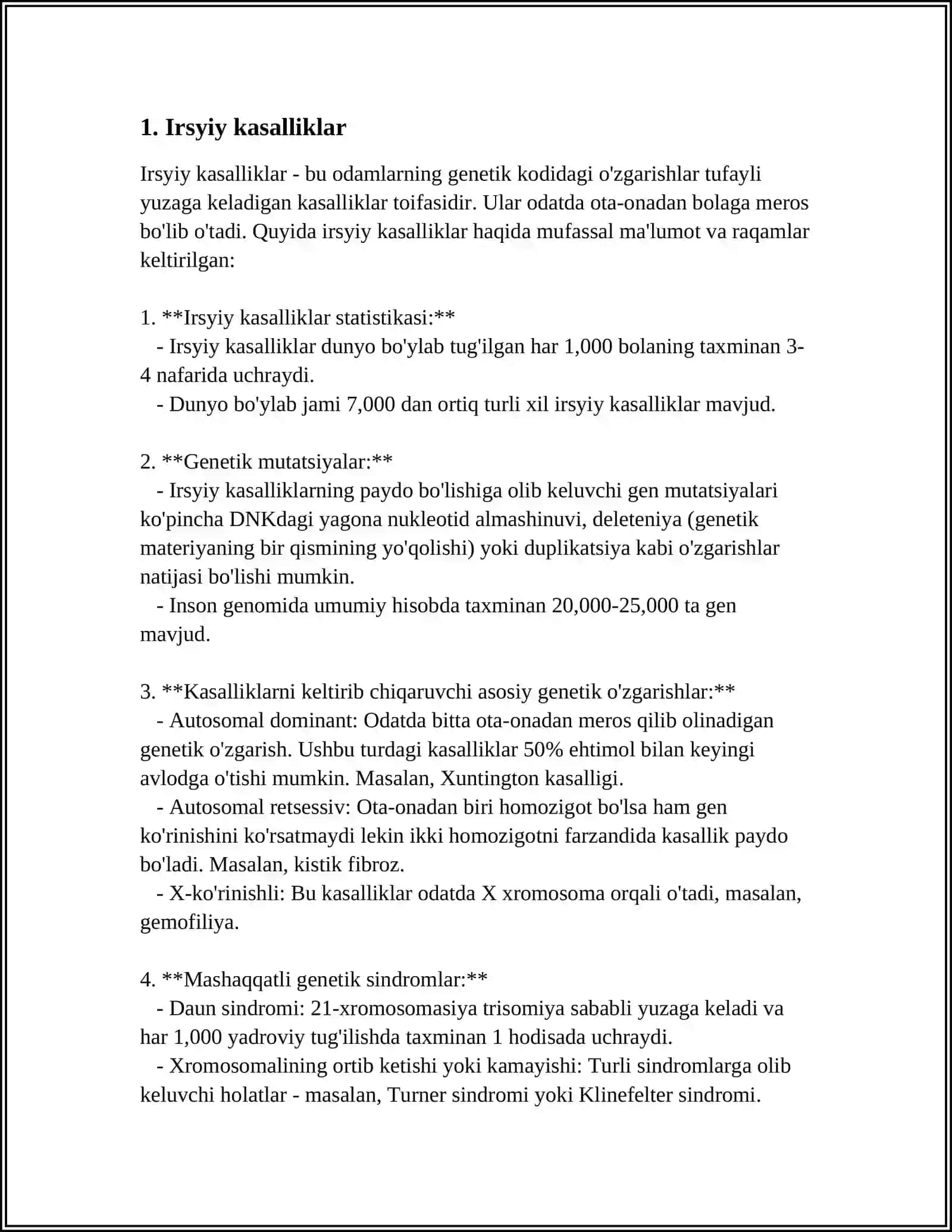 Bolaning jismoniy yoki ruhiy rivojlanishidagi nuqsonlarning kelib chiqish sababları 3