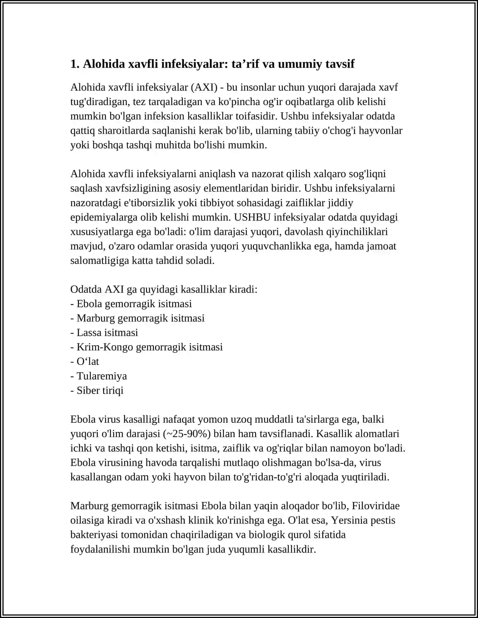 ОСОБО ОПАСНЫЕ ИНФЕКЦИИ 3