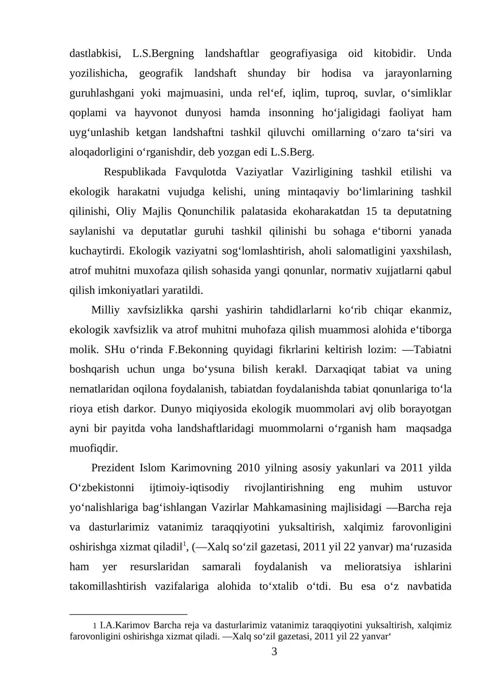 O’ZBEKISTON LANDSHAFTLARI TASNIFI ASOSIY TASNIF BIRLIKLARI 3