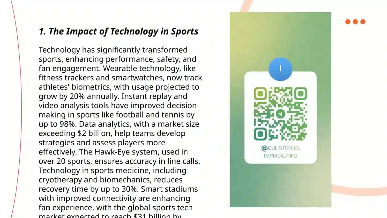 Impact of Technology in Sports 3