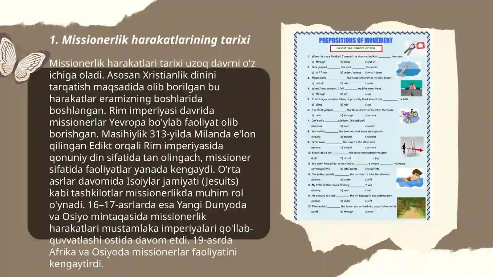 Missionerlik harakatlarining tarixi 3