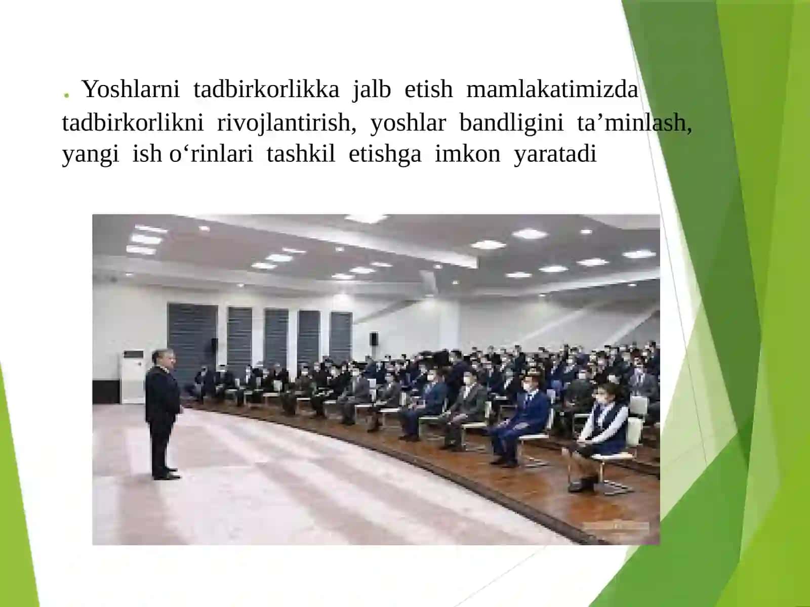 Kichik biznes va xususiy tadbirkorlikni rivojlantirishda yoshlarning o‘rni 3