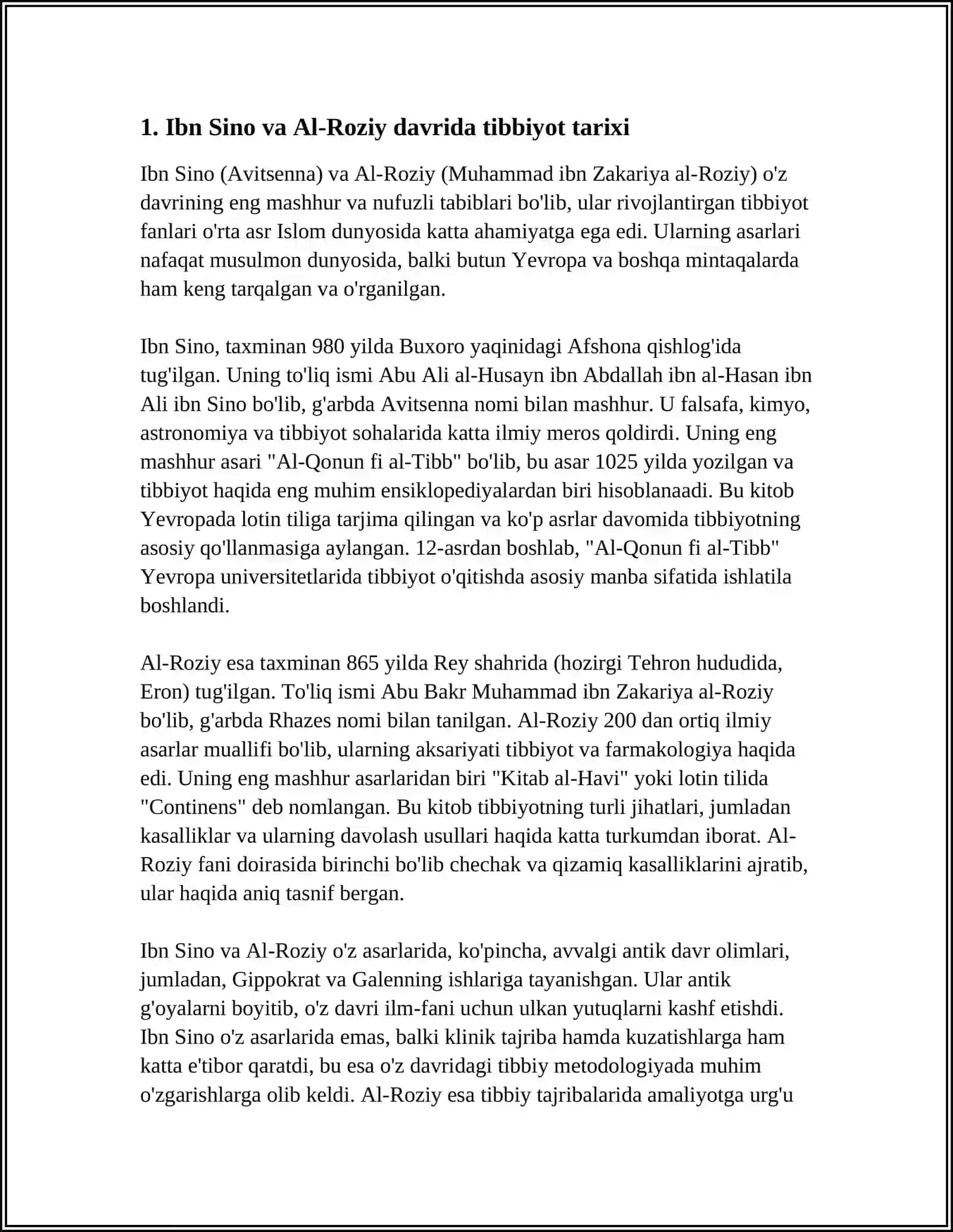 IBN SINO VA AL ROZIY DAVRIDAGI ASEPTIKA VA ANTISEPTIKA 3
