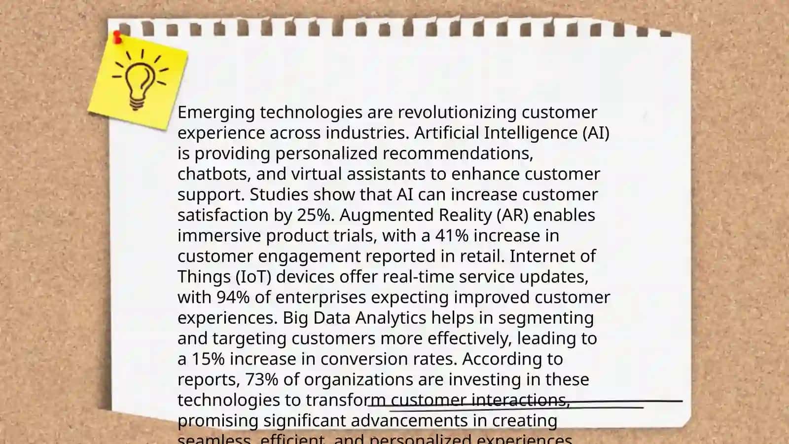 Emerging Technologies for Customer Experience 3