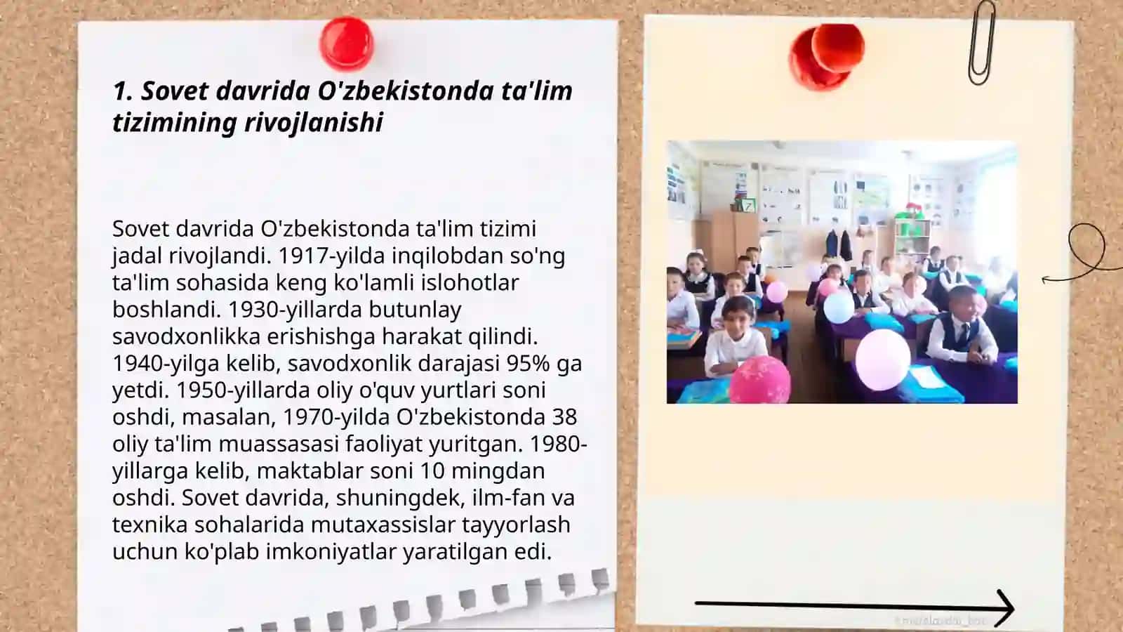 Maktab va Pedagogika Fanining Taraqqiyoti Oʻzbekistonda (1945-1990) 3