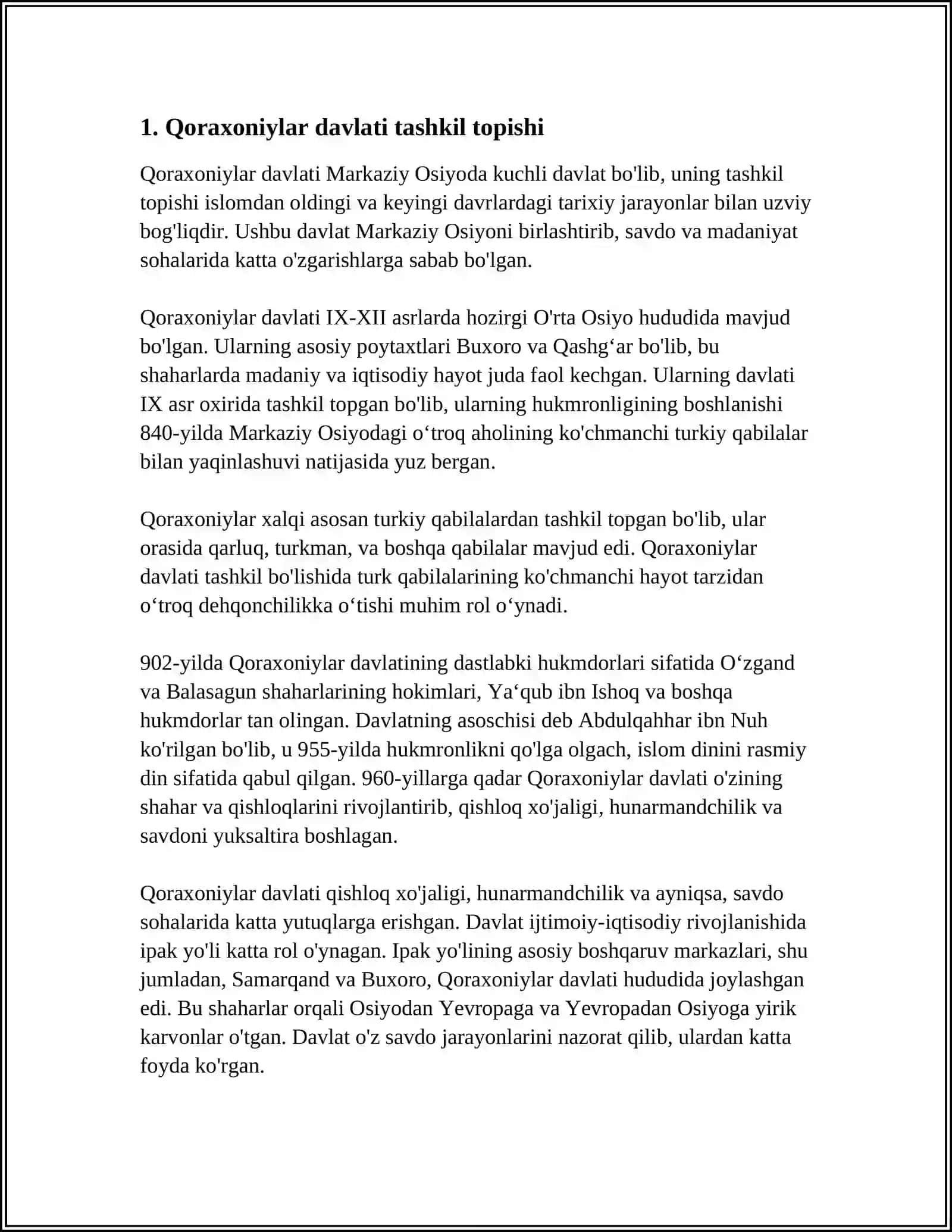 QORAXONIYLAR VA UYG'UR IDUKUT DAVLATI 3