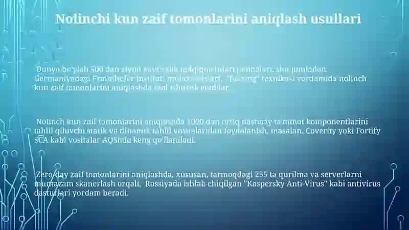 Zero-day algoritmi 3