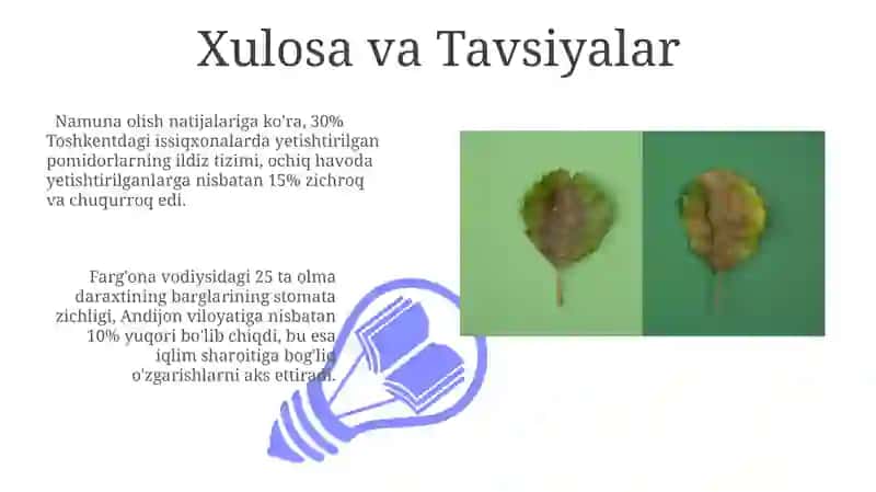 O'simlik Tuzulişidagi O'zgarishlarning Ekologik Omillar bilan Bog'liqligi 3