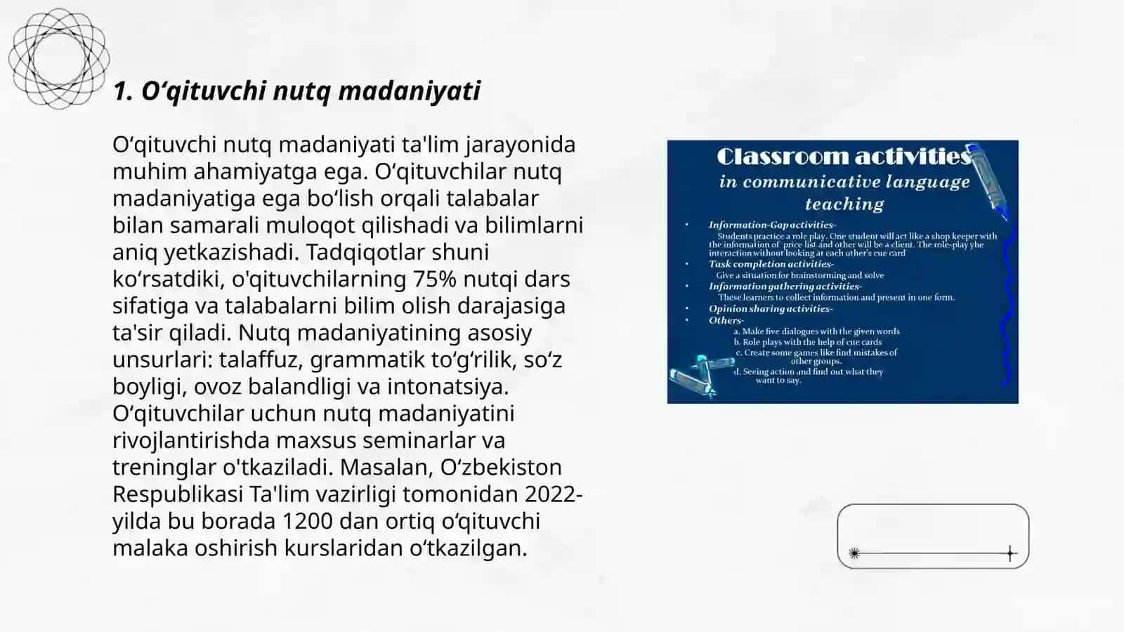 Oʻqituvchining kommunikativ madaniyati 3