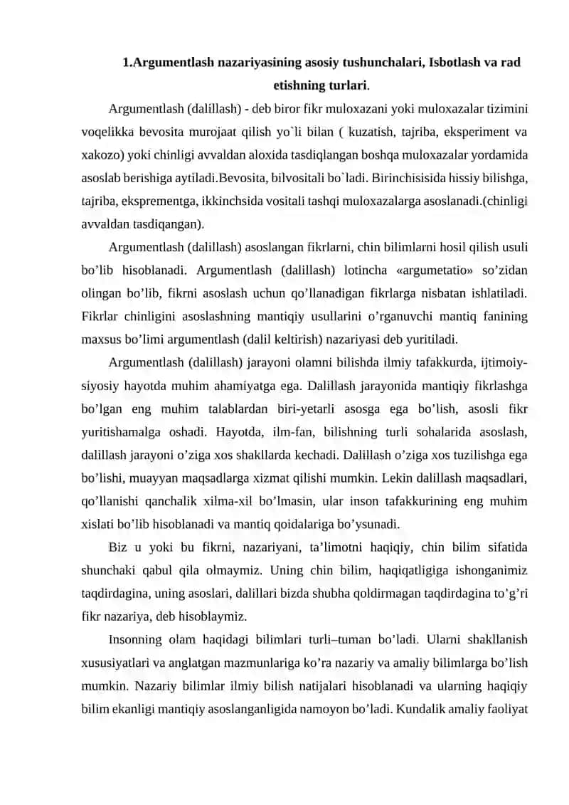 Bilimlar taraqqiyotining mantiqiy shakllari 3