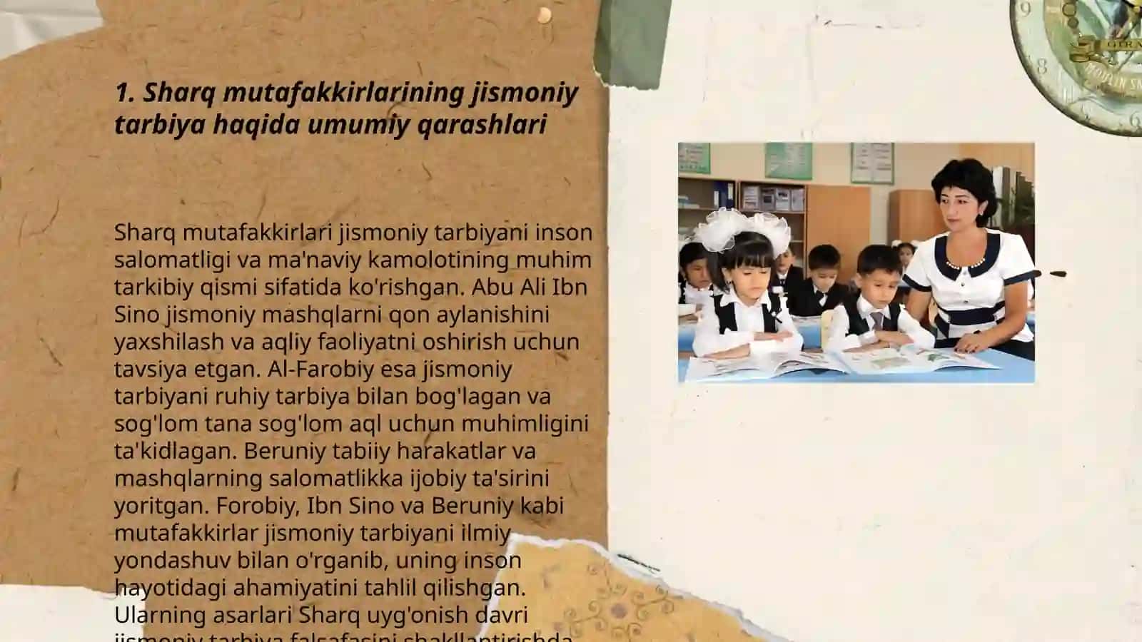 Sharq mutafakkirlarining jismoniy tarbiya haqida qarashlari 3