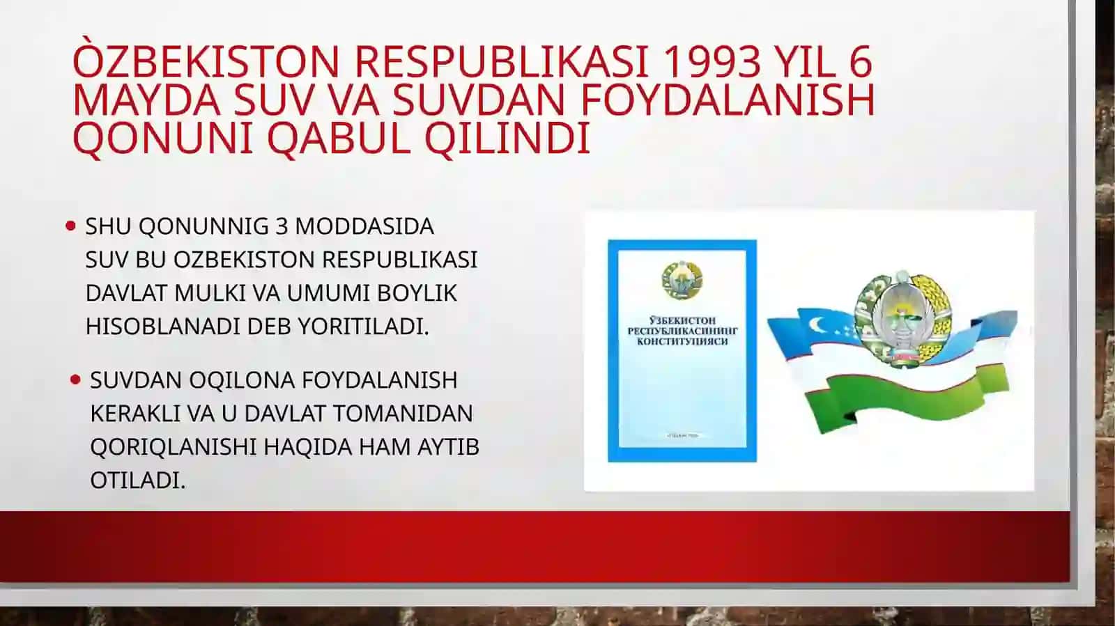 Suvdan foydalanuvchilarning huquq va majburiyatlari 3