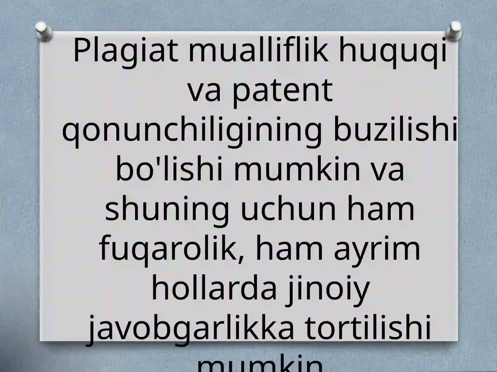 Plagiat va unga yo‘l qo‘ymaslik talablari 3