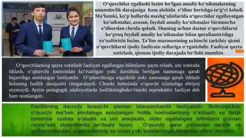 UO’TMdahuquqiy-me’yoriy hujjatlar kompetensiyaviy yondashuv 3