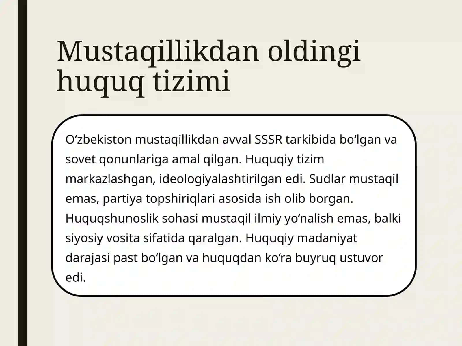 TERMIZ DAVLAT UNIVERSITETI YURIDIK FAKULTETI 224-GURUH TALABASI ESHONQULOVA MOHICHEHRA 3