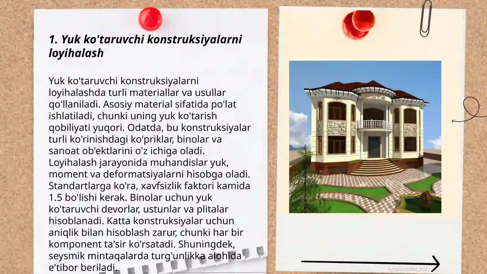 Yuk ko'taruvchi konstruksiyalarni loyihalash 3