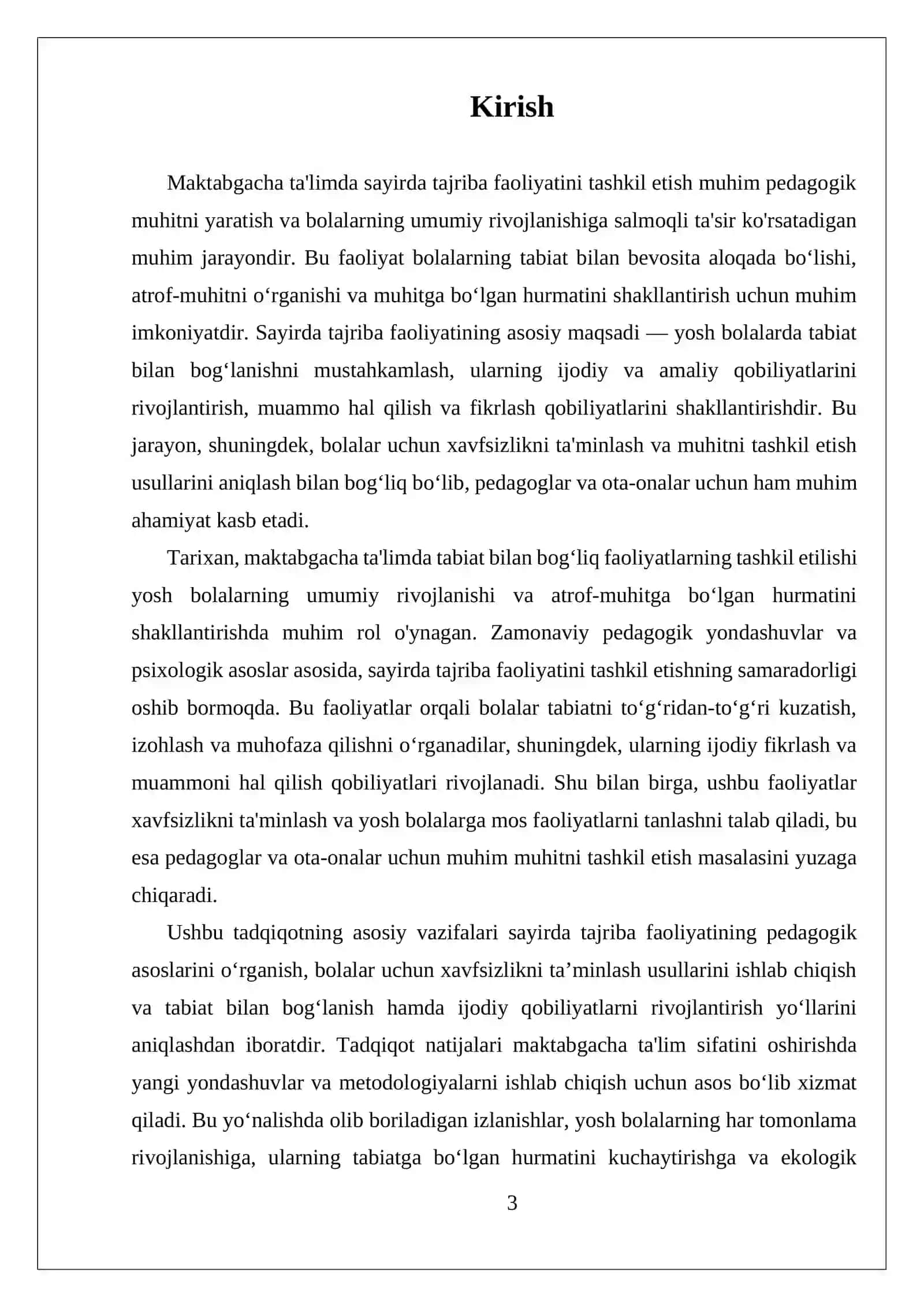 MAKTABGACHA TA'LIMDA SAYIRDA TAJRIBA FALIYTINKI TASHKIL ETISH 3