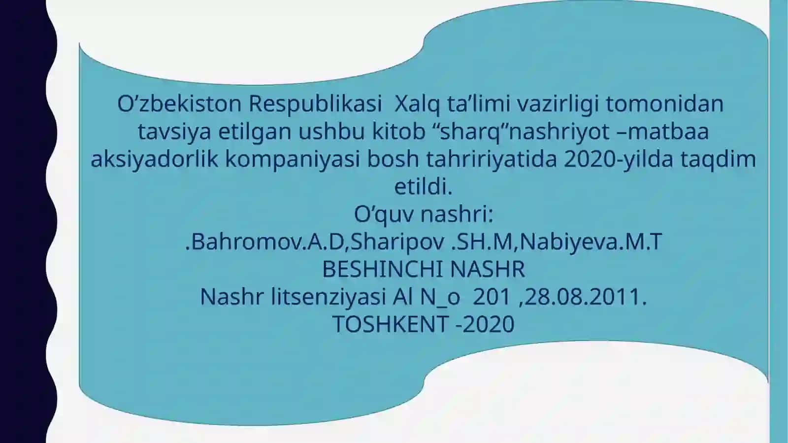 4- sinf tabiatshunoslik fanini tahlil qilish 3