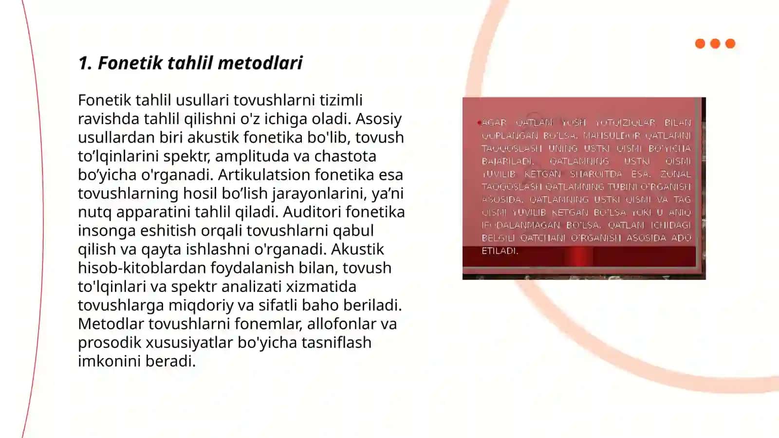 Lingvistik metodlar 3