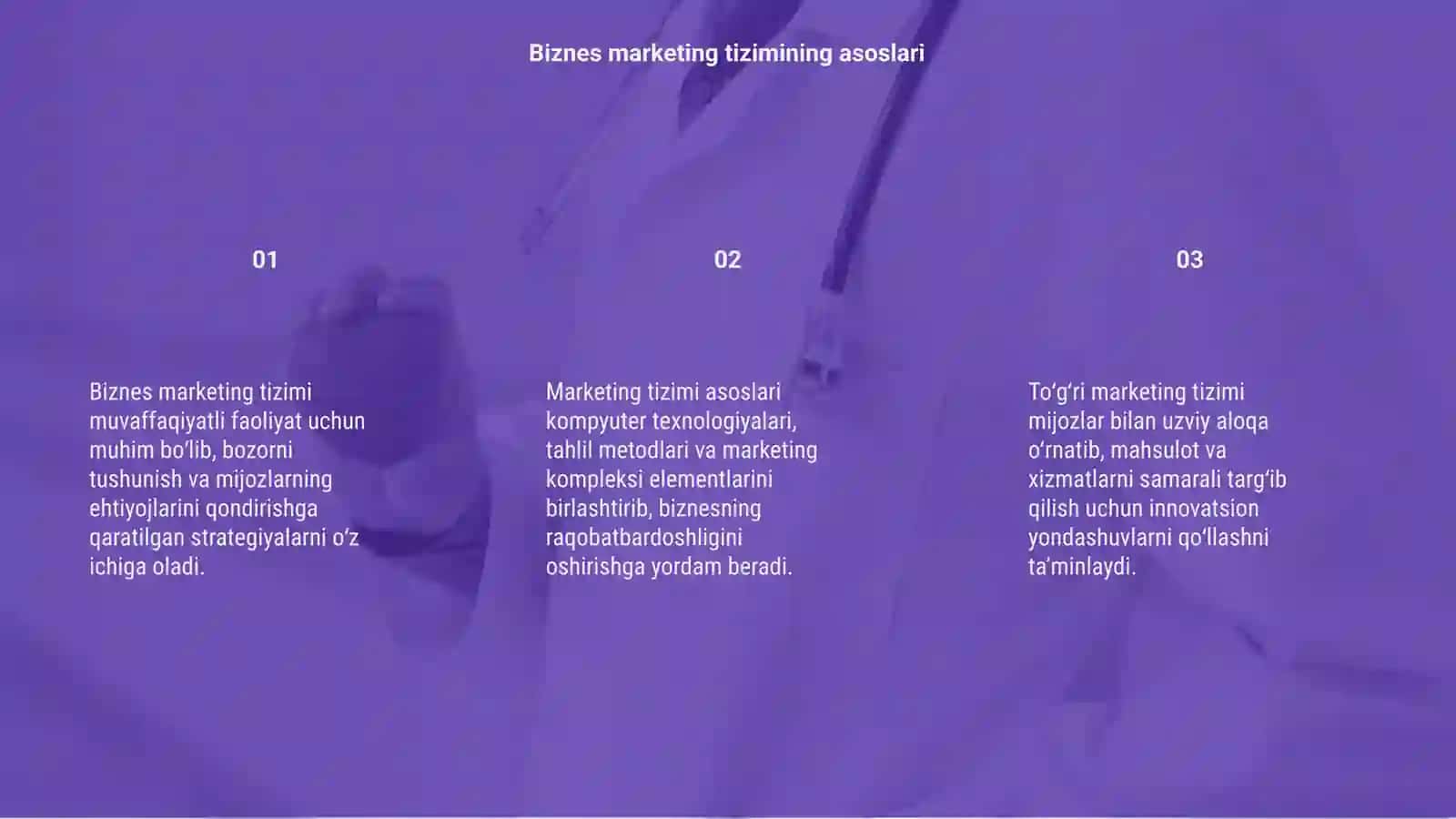Biznes marketing tizimi 3