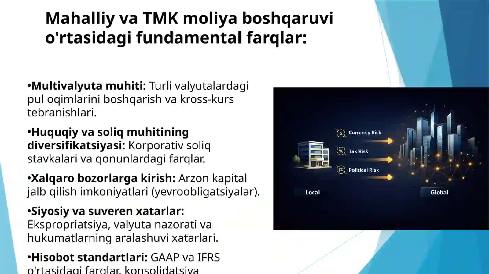 Transmilliy korporatsiyalarda (TMK) moliyaviy boshqaruv xususiyatlari 3