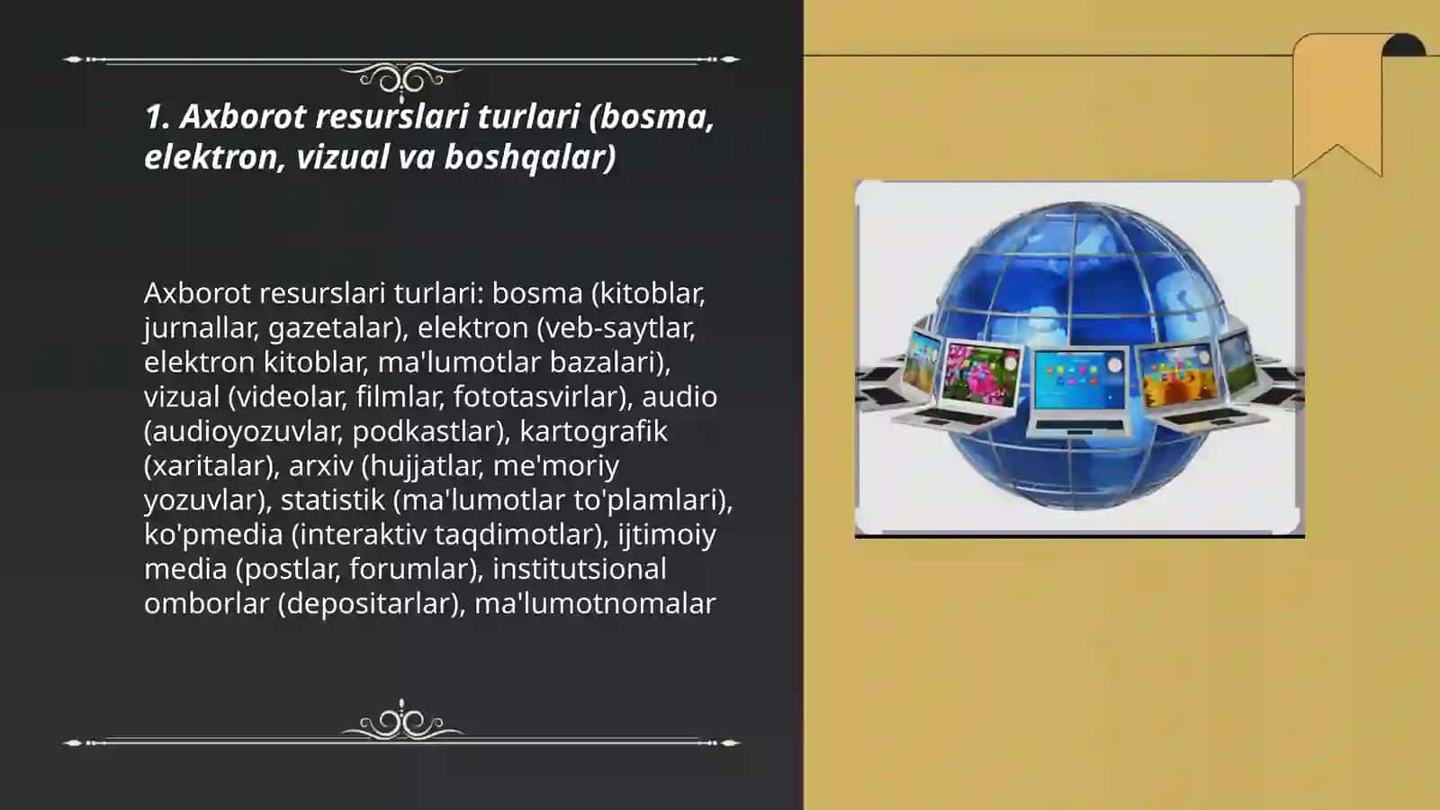Axborot resurslari 3