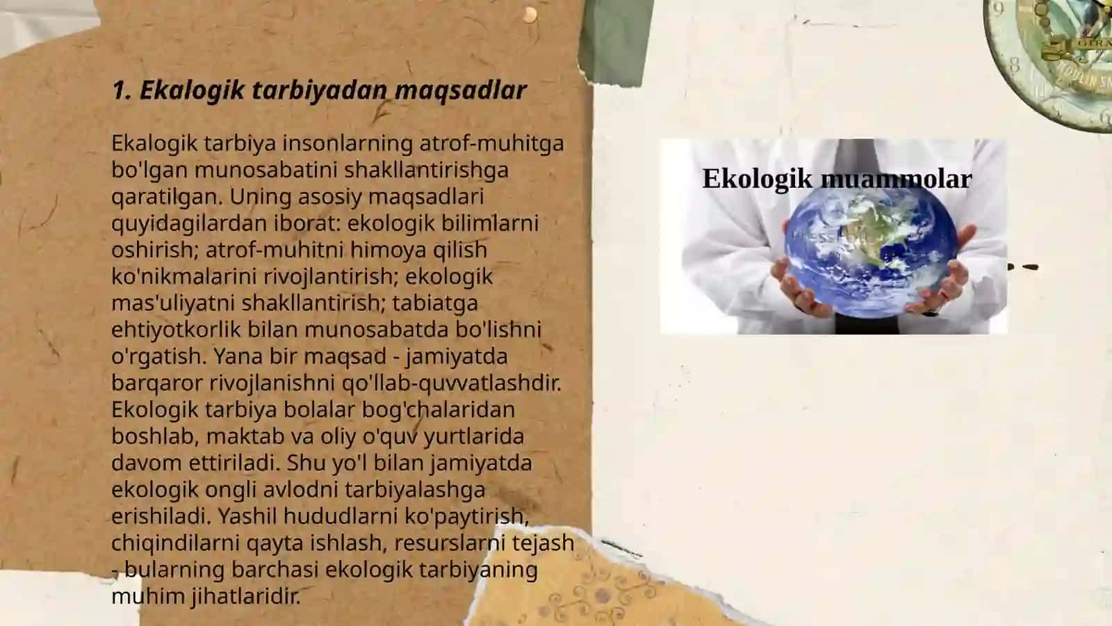 Ekalogik tarbiya 3