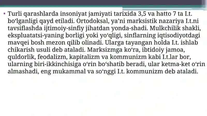 Iqtisodiy tizimlar faoliyatida davlat tomonidan tartibga solish va o'zini o'zi tashkil etish mexanizmlari 3