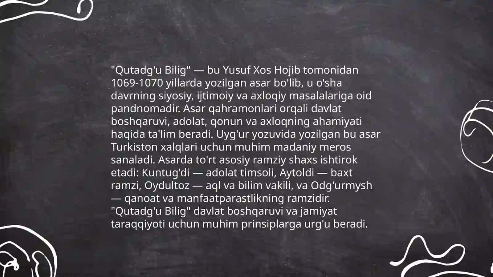 Qutadgʻu bilig 3