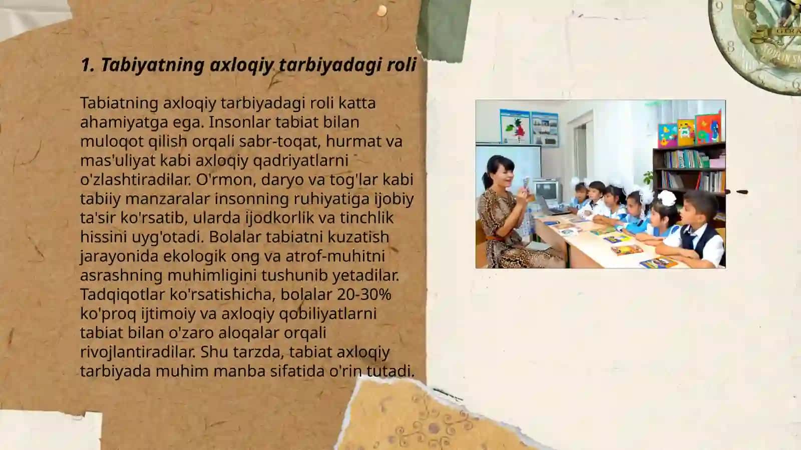 Maktabgacha yoshdagi bolalarni axliqiy tarbiyalashda tabiyatning o'rni 3