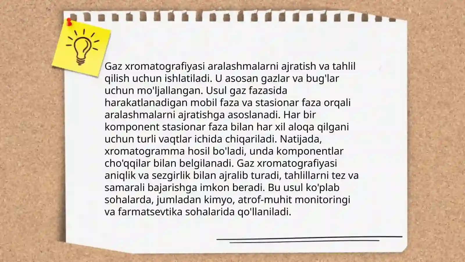 Gaz xromotografiyasi va uning kelajakdagi o'rni 3