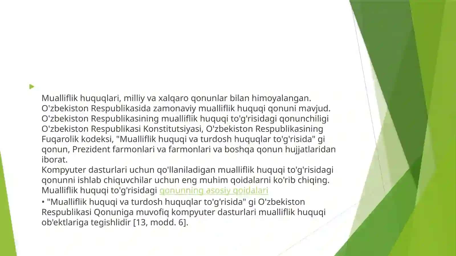 O'zbekiston qonunchiligida EHM dasturlarining huquqi muxofazasi 3