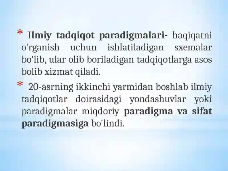 PSIXOLOGIYADA EKSPERIMENTAL PARADIGMA 3