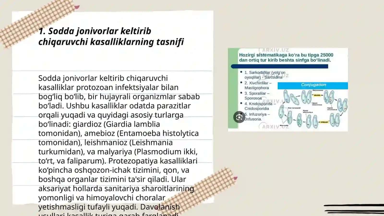 Sodda jonivorlar keltirib chiqaruvchi kasalliklar va ularni labaratoriya diagnostikasi 3