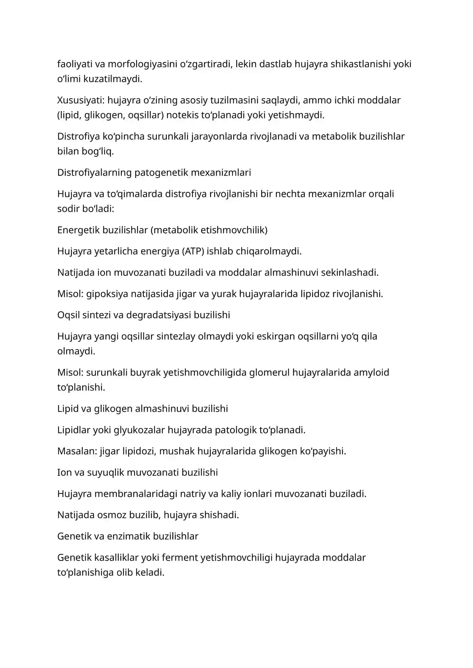 Patologik anatomiya fani mazmuni va tekshirish usullari 3