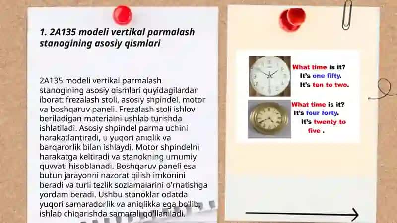 2A135 modelli vertikal parmalash stanogining tuzilishi bajariladigan ishlar va kinematik sxemasini òrganish 3