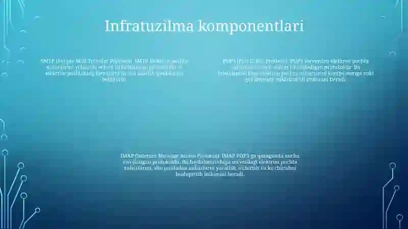 Elektron Pochta Xizmat Tuzilmasi 3