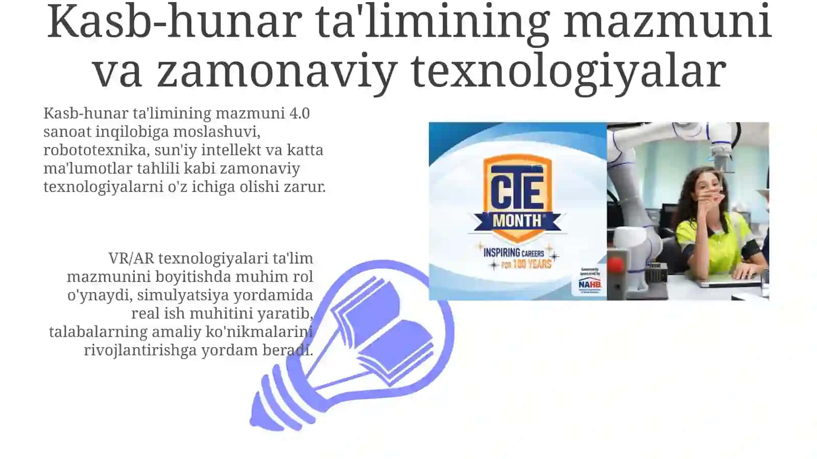Kasb-hunar ta'limi: Mazmun va Zamonaviy Texnologiyalar 3