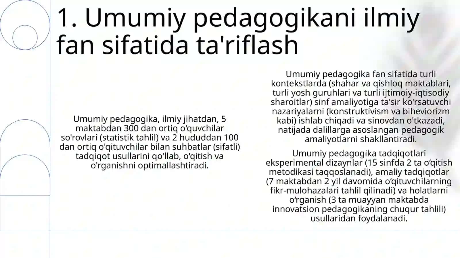 Umumiy pedagogikaning ilmiy tadqiqot metodlari 3