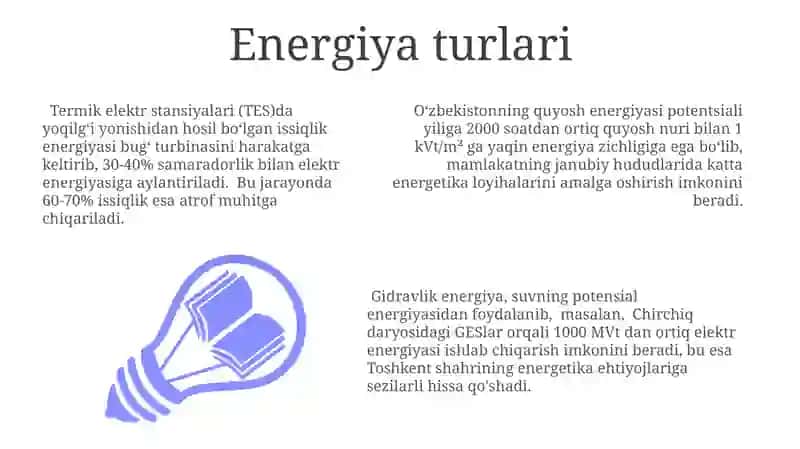 Energiya va Issiqlik Almashinuvi 3