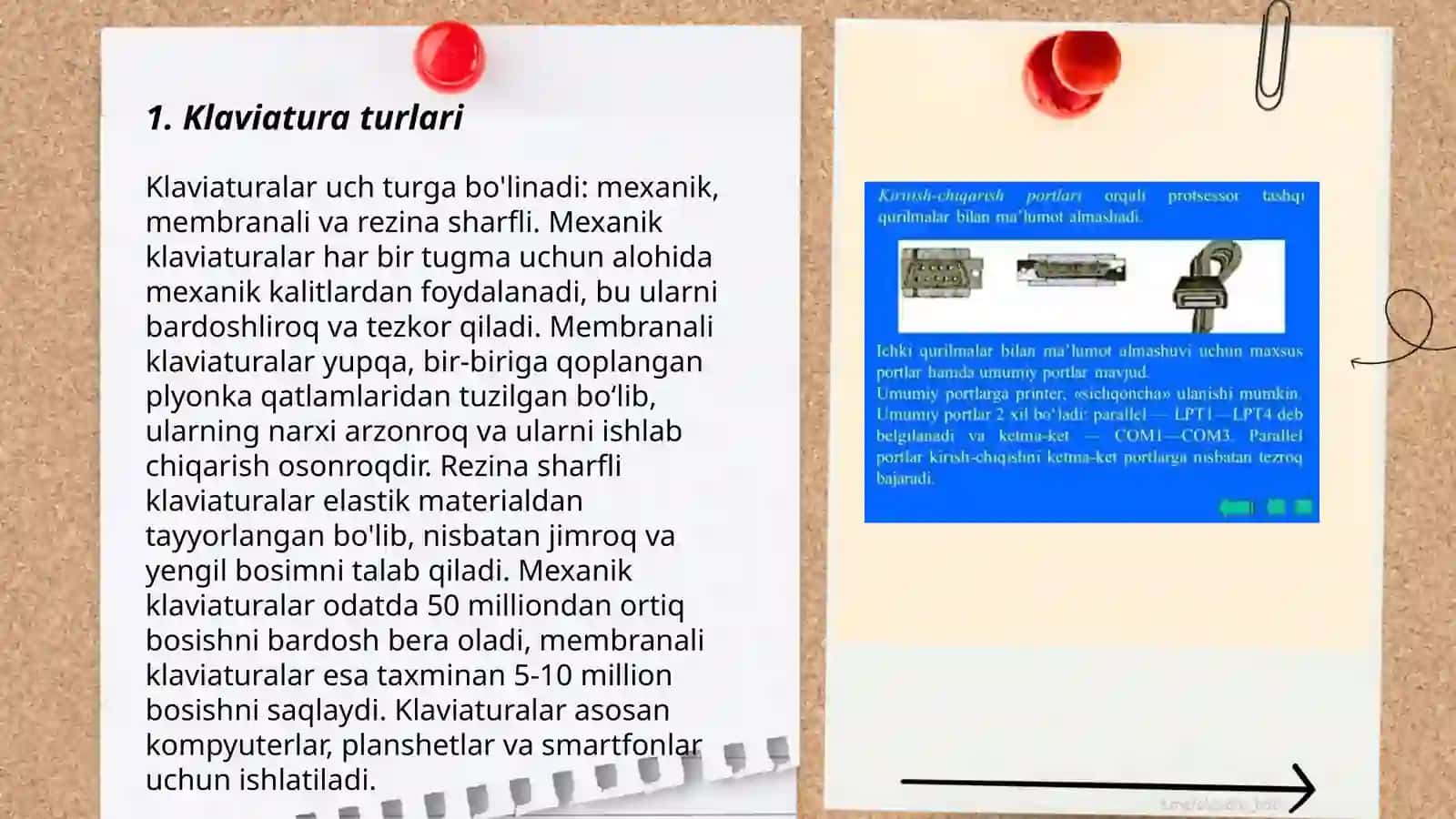 Klaviatura turlari 3