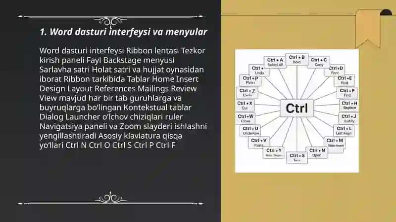 Word dasturi 3