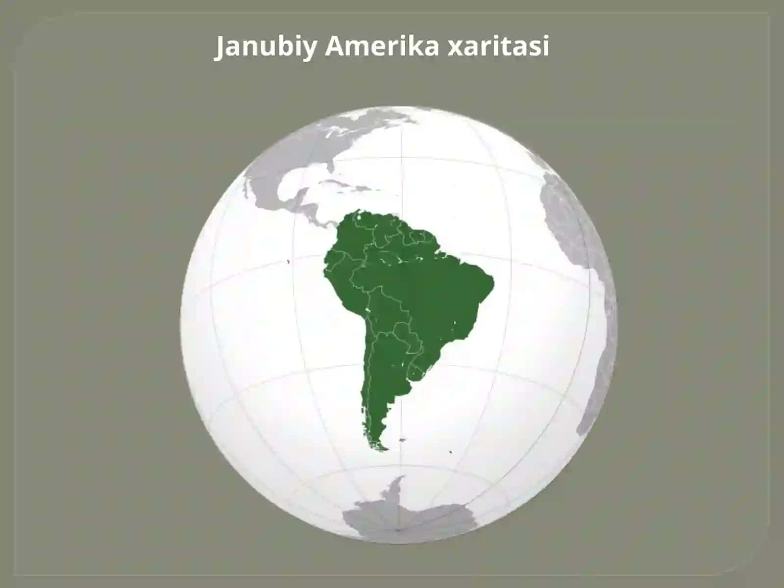 Janubiy Amerikaga hida va Braziliya 3