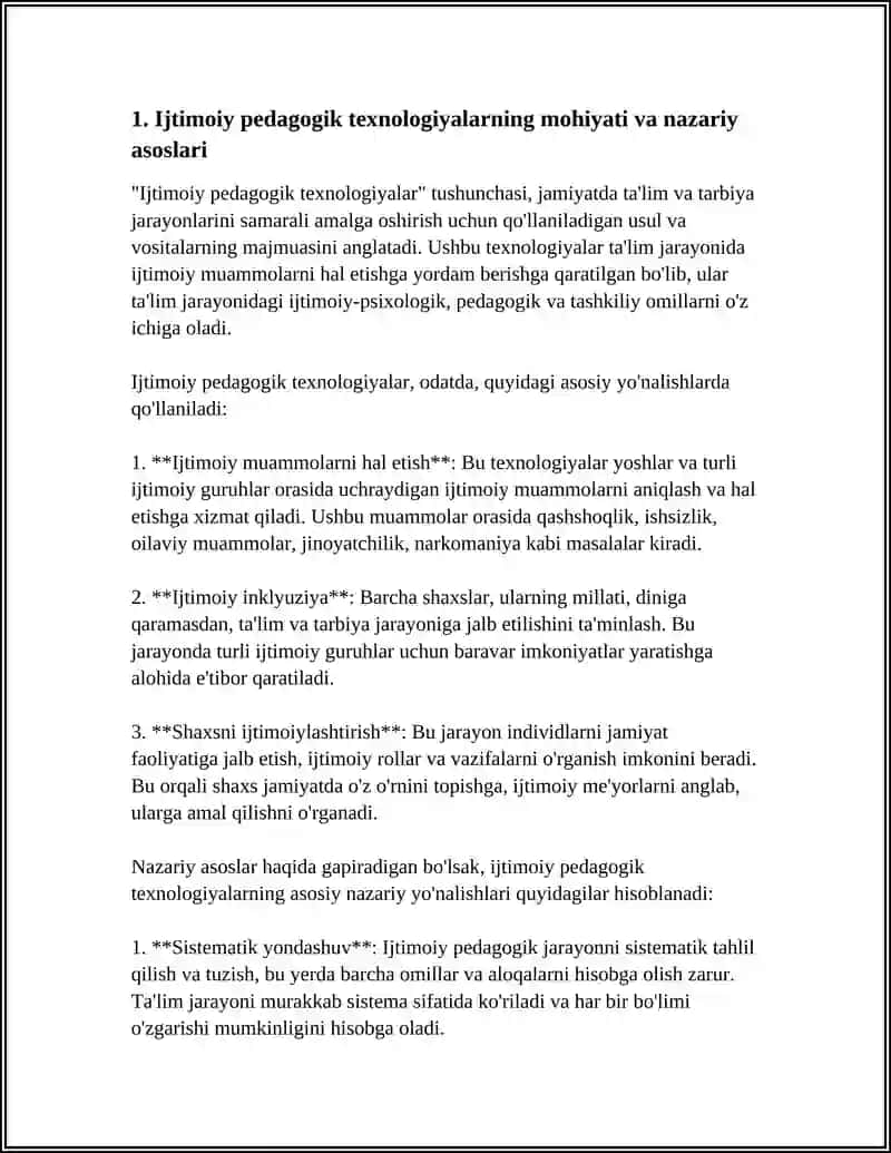 Ijtimoiy Pedagogik Texnologiyalar 3