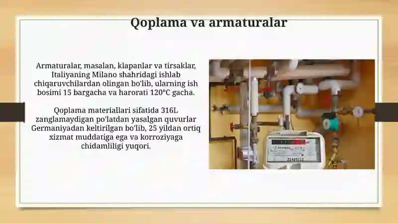 Markaziy isitish punktlari jixozlari, armaturalari va asbob uskunalari 3